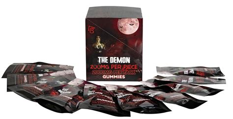 the demon gummies|THE DEMON 200MG GUMMIES DELTA 8 THC JAR